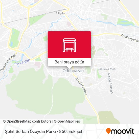 Şehit Serkan Özaydın Parkı - 850 harita