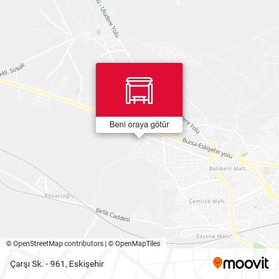 Çarşı Sk. - 961 harita