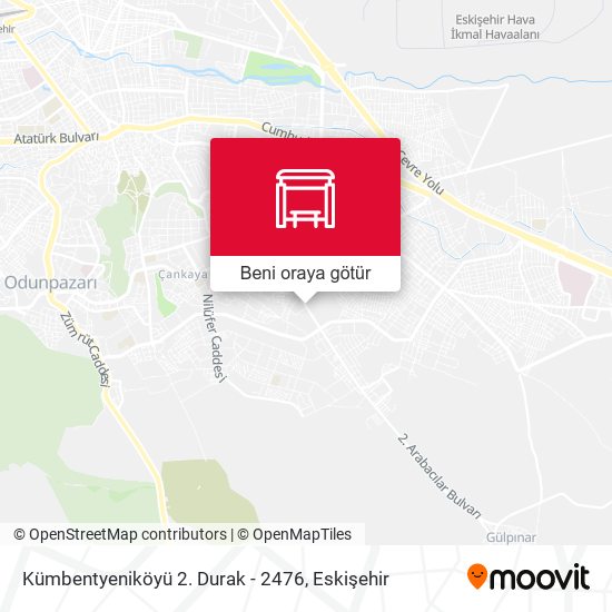 Kümbentyeniköyü 2. Durak - 2476 harita