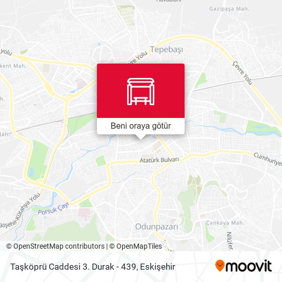 Taşköprü Caddesi 3. Durak - 439 harita