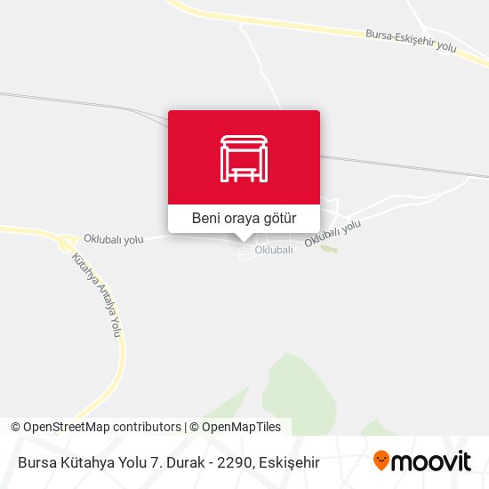 Bursa Kütahya Yolu 7. Durak - 2290 harita