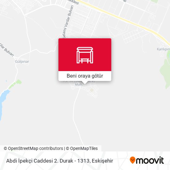 Abdi İpekçi Caddesi 2. Durak - 1313 harita