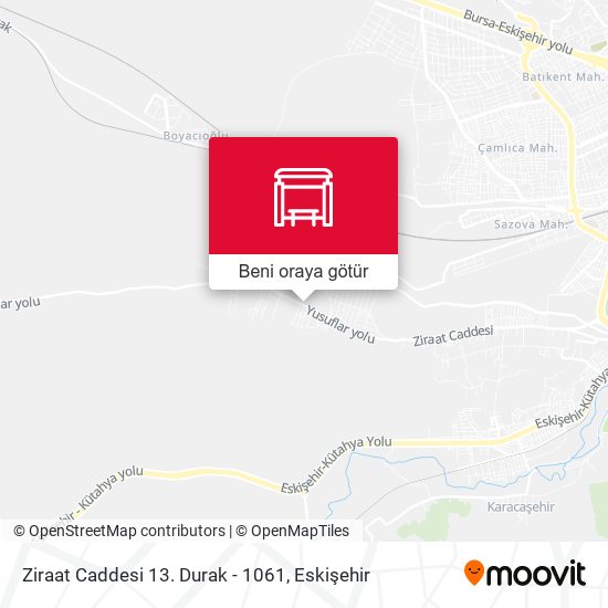 Ziraat Caddesi 13. Durak - 1061 harita