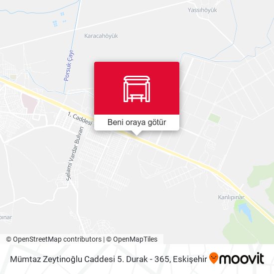Mümtaz Zeytinoğlu Caddesi 5. Durak - 365 harita