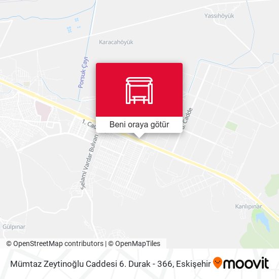 Mümtaz Zeytinoğlu Caddesi 6. Durak - 366 harita