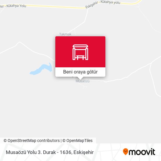 Musaözü Yolu 3. Durak - 1636 harita