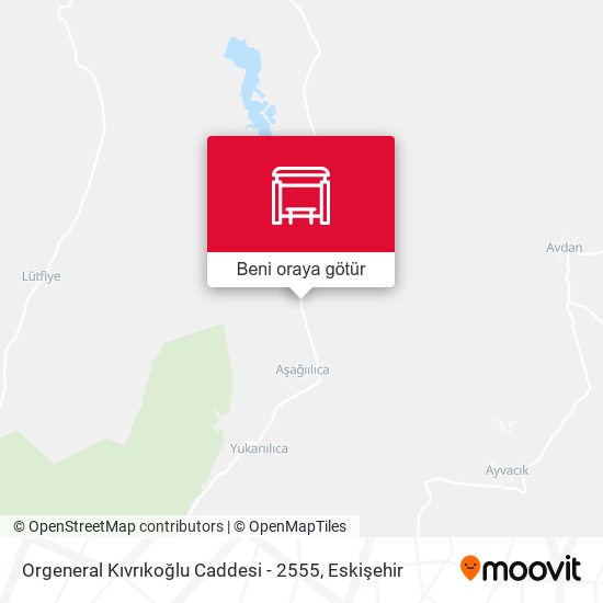 Orgeneral Kıvrıkoğlu Caddesi - 2555 harita