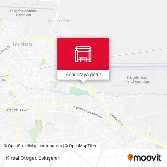 Kırsal Otogar harita