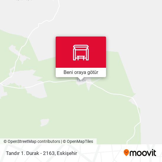 Tandır 1. Durak - 2163 harita