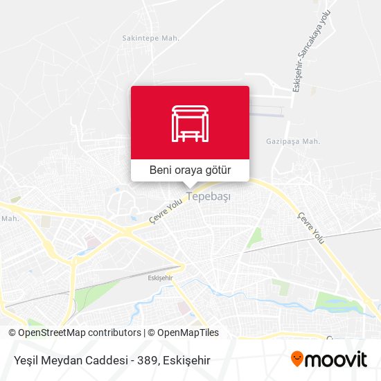 Yeşil Meydan Caddesi - 389 harita