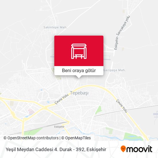 Yeşil Meydan Caddesi 4. Durak - 392 harita