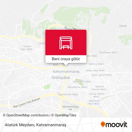 Atatürk Meydanı harita