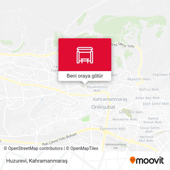 Huzurevi harita
