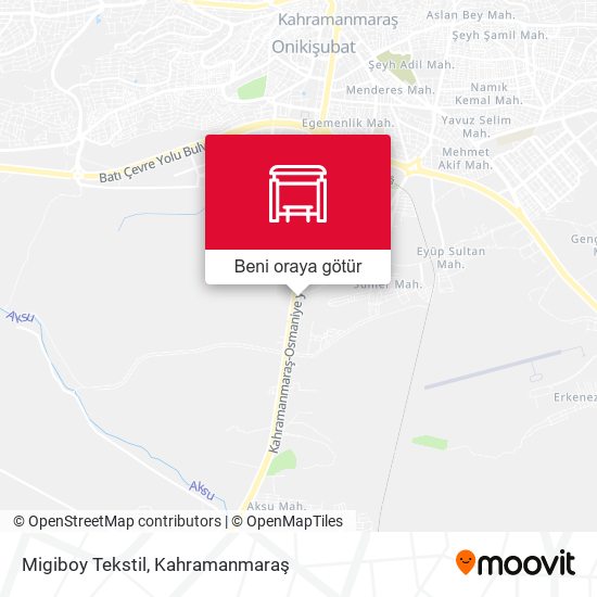 Migiboy Tekstil harita