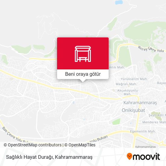 Sağlıklı Hayat Durağı harita
