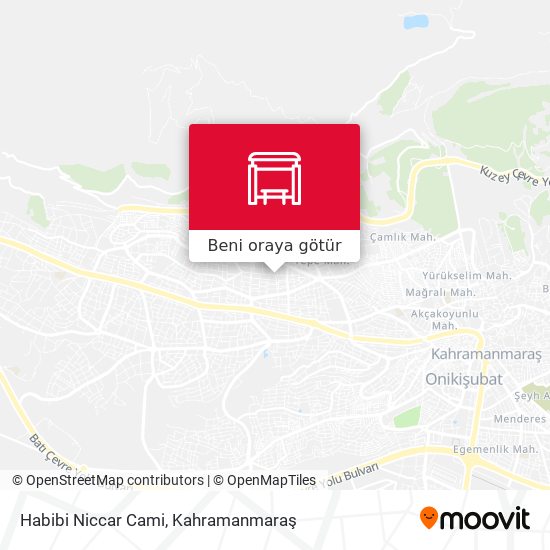 Habibi Niccar Cami harita