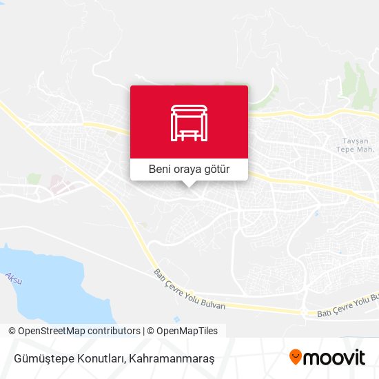 Gümüştepe Konutları harita
