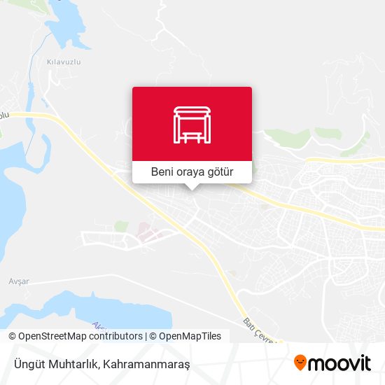 Üngüt Muhtarlık harita
