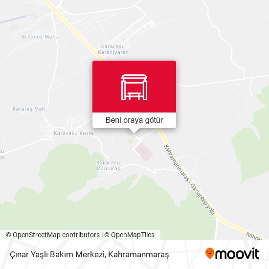 Çınar Yaşlı Bakım Merkezi harita