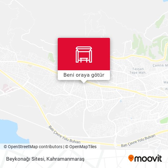 Beykonağı Sitesi harita