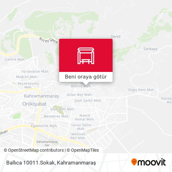 Ballıca 10011.Sokak harita