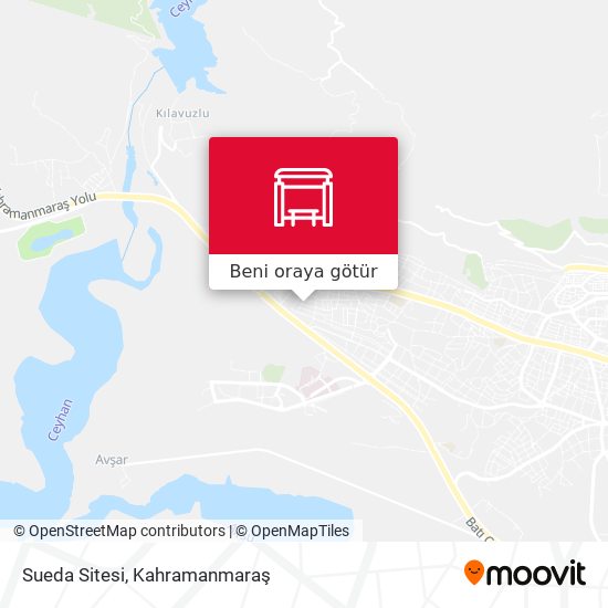 Sueda Sitesi harita