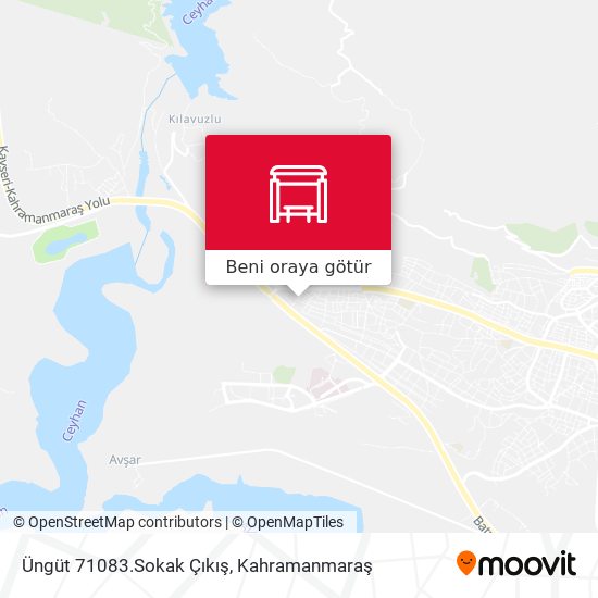 Üngüt 71083.Sokak Çıkış harita