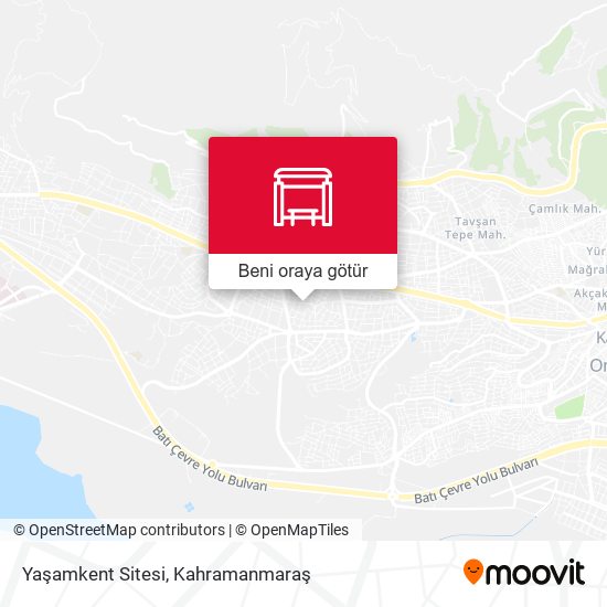 Yaşamkent Sitesi harita