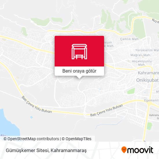 Gümüşkemer Sitesi harita
