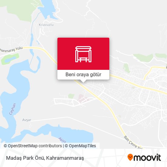 Madaş Park Önü harita