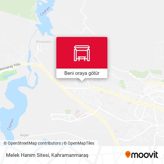 Melek Hanım Sitesi harita