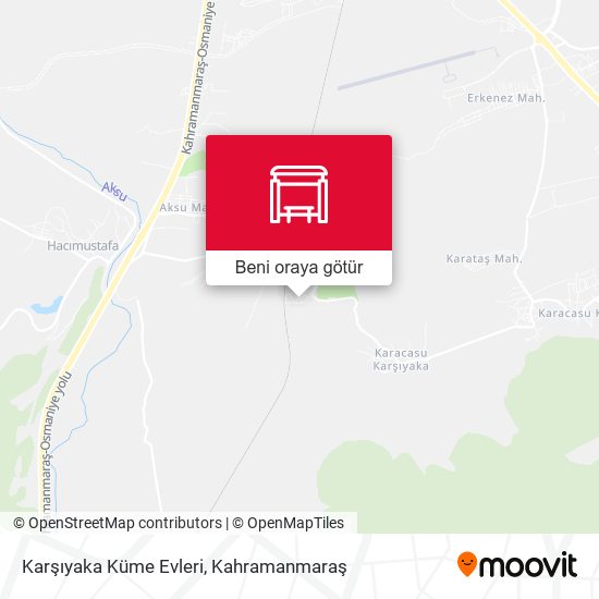 Karşıyaka Küme Evleri harita