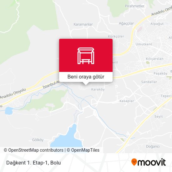 Dağkent 1. Etap-1 harita