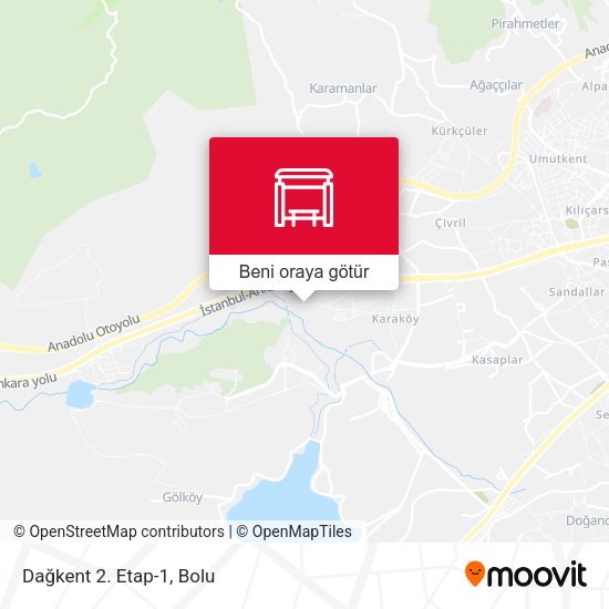 Dağkent 2. Etap-1 harita