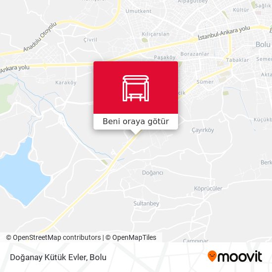 Doğanay Kütük Evler harita
