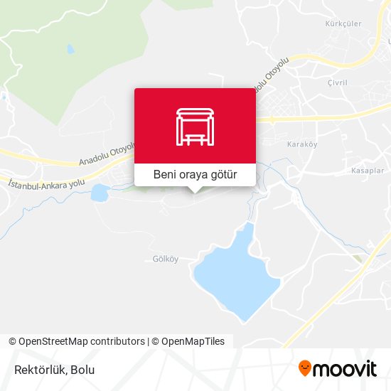 Rektörlük harita