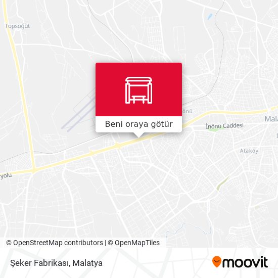 Şeker Fabrikası harita