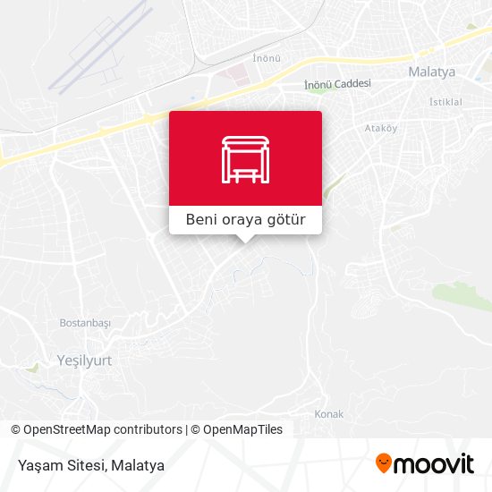 Yaşam Sitesi harita