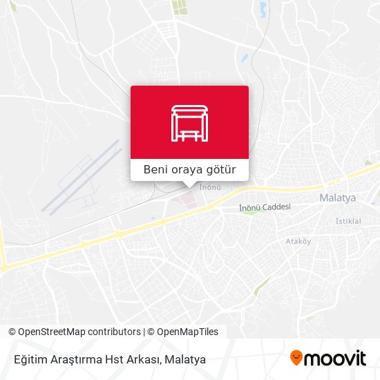 Eğitim Araştırma Hst Arkası harita