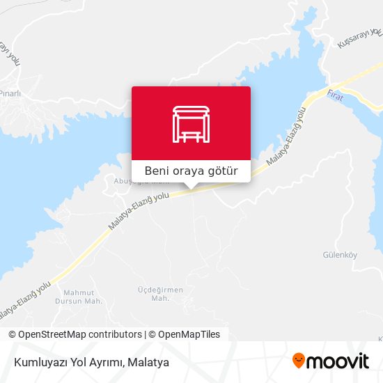 Kumluyazı Yol Ayrımı harita
