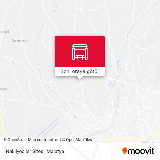 Nakliyeciler Sitesi harita
