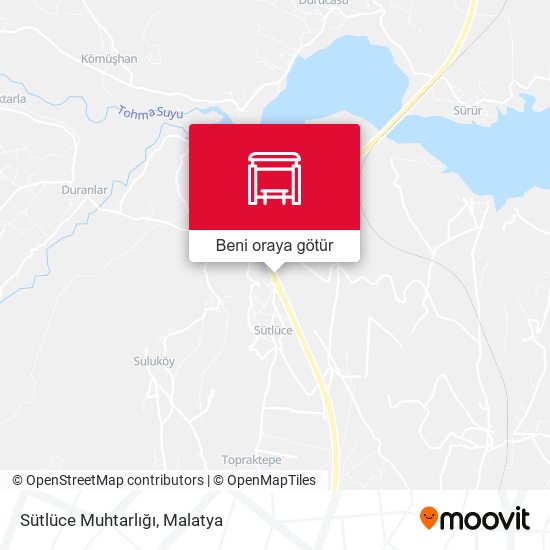 Sütlüce Muhtarlığı harita