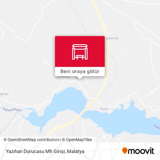 Yazıhan Durucasu Mh Girişi harita