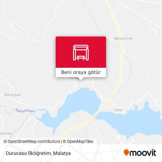 Durucasu İlköğretim harita