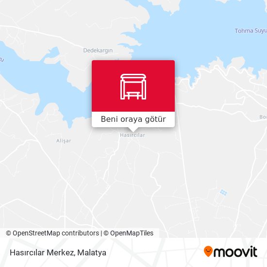 Hasırcılar Merkez harita