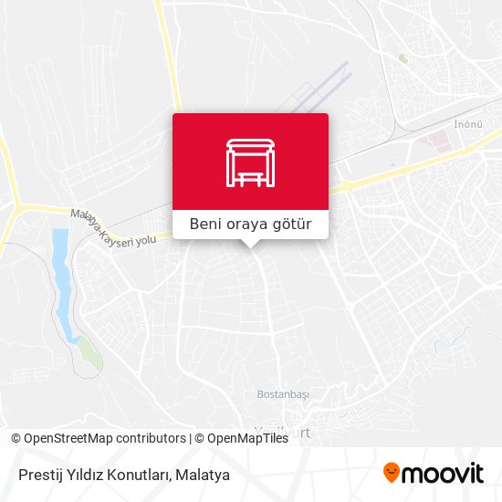 Prestij Yıldız Konutları harita