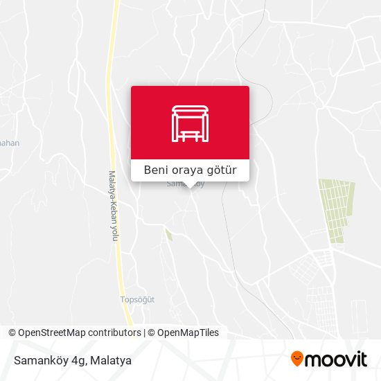 Samanköy 4g harita