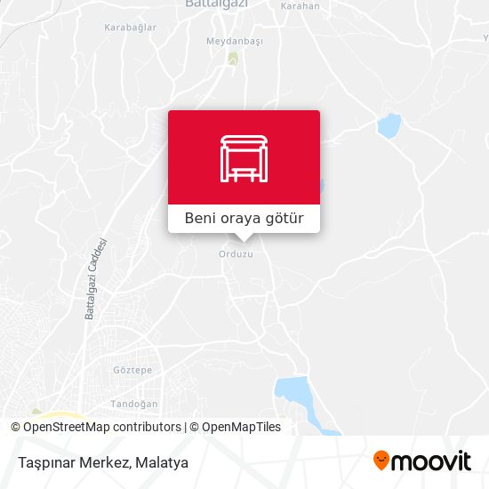 Taşpınar Merkez harita