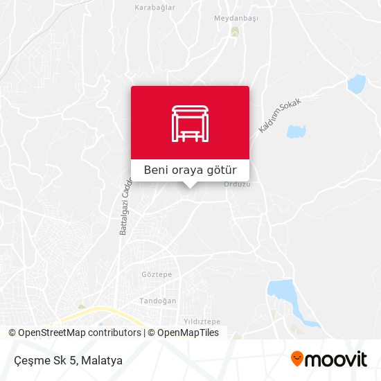 Çeşme Sk 5 harita