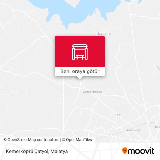 Kemerköprü Çatyol harita